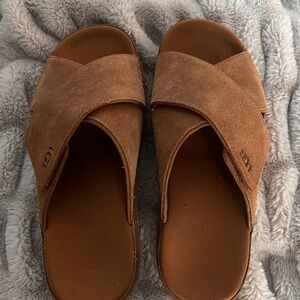 UGG Women’s Goldenstar Cross Slides